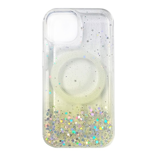 Magnetic Case for Apple iPhone 15 Plus Yellow